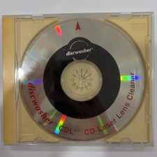 Discwasher CDL2 CD Laser Lens Cleaner Cleaning Disc with Case