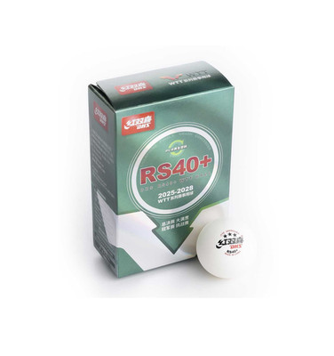 DHS RS40+ 3*** WTT ITTF 6 Tischtennis Balls, 2025-2028 WTT Competition