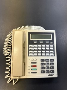Samsung Business DCS 24B LCD Phone & Stand Prostar Office White