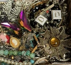Vintage & Modern Some Signed Costume Jewelry Lot Full Small Priority Box # 2