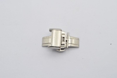 VULCAIN LEDER ARMBAND FALTSCHLIESSE 18MM DEPLOYMENT CLASP NEUE VERSION 3
