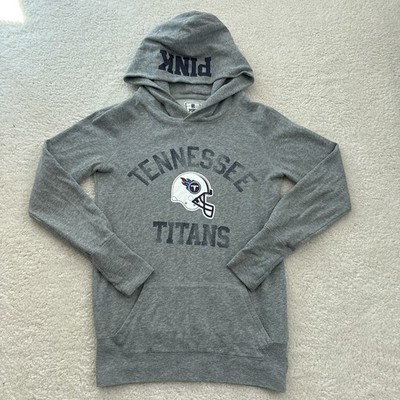 Rare Victoria's Secret Pink 5th & Ocean Tenessee Titans Hoodie Women Size Small 