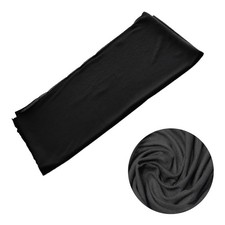 bociloy Speaker Grill Cloth, Black Stereo Mesh Fabric 69" x 20" (175 x 50 cm) 