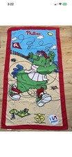PHILADELPHIA PHILLIES PHILLIE PHANATIC SEPTA STADIUM GIVEAWAY SGA BEACH TOWEL