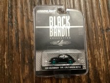 1938 Volkswagen Type 1 Beetle Black bandit Greenlight 1:64 Green Machine Chase