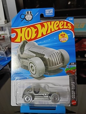 2026 Hot Wheels Monopoly 90 Years Pass 'N Go #5 Drop Tops 1/5