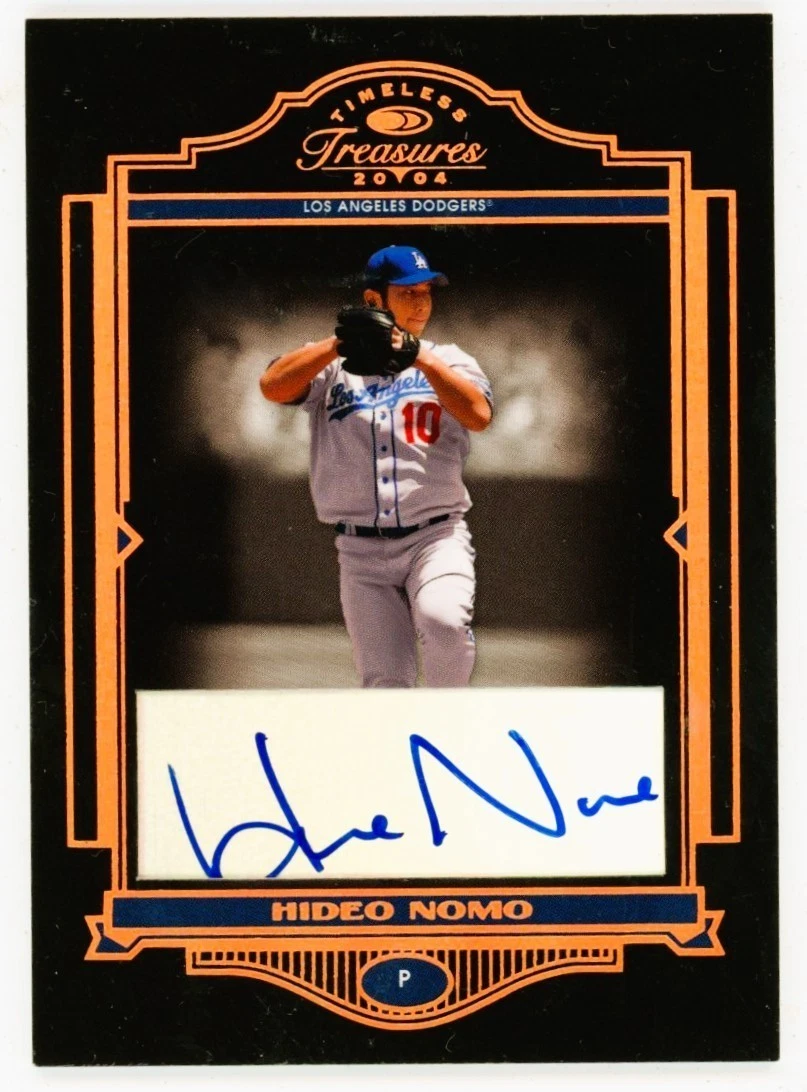 Hideo Nomo Baseball Sports Trading Cards & Accessories for sale | eBay