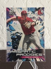 2019 Bowman Platinum -  Prismatic Prodigies Triston Casas #PPP-6 (RC) Rain. Foil