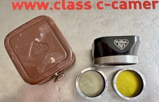 Rollei Rolleiflex Lens Hood R1  2 Filter With Case - Good Condition 