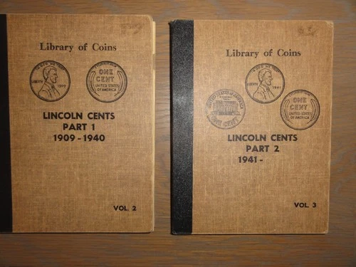 1909-1961 P/D/S Vtg Library of Coins Lincoln Cent Collection Many BU's 143 Total