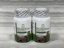 BBEEAAUU Milk Thistle/Artichoke Extract 120 Capsules, 2 Pack BB 01/2027