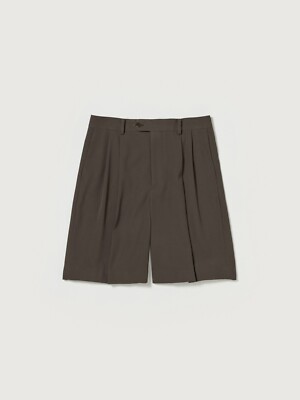 ASK availability First)AURALEE LIGHT WOOL MAX GABARDINE SHORTS new