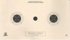 AR-6 [AR6] NRA Official 10-Meter Air Rifle, UIT Moving Target (50) Tagboard