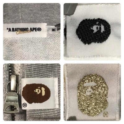 NFS limited BAPE camo Shark full zip hoodie Gray A Bathing Ape