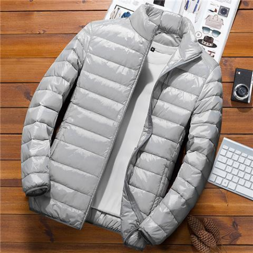 New Men's Down Jacket Quilted Lightweight Coat Hooded Men's Down Coat M-5XL - Bild 15 von 22