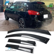 Fits 09-13 Nissan Rogue 14-15 Rogue Select Window Visor Acrylic Slim Style