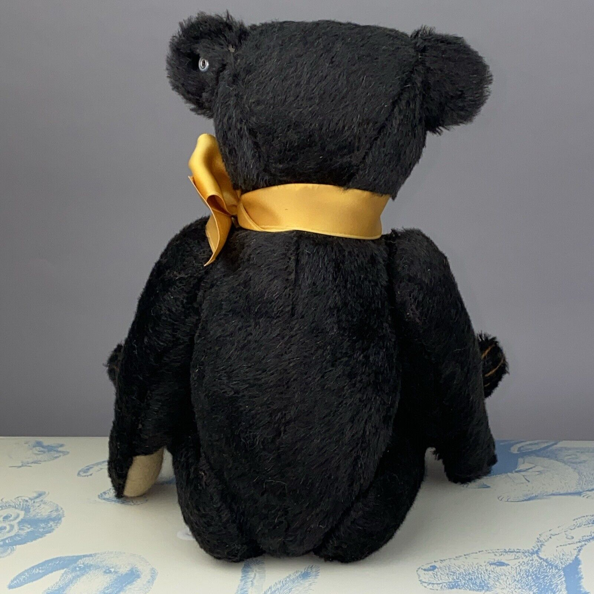 Steiff Teddy Bear Replica 1912 - Ltd Edition Bear Black 34cm - EAN