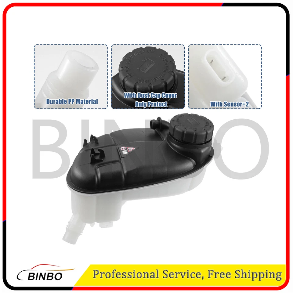 Nuevo tanque de expansión de refrigerante del motor para Mercedes-Benz B250/CLA250/GLA250/GLA45 AMG Foto 3 de 4