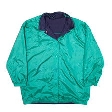 Blair Reversible Jacket Green Nylon Womens Xl