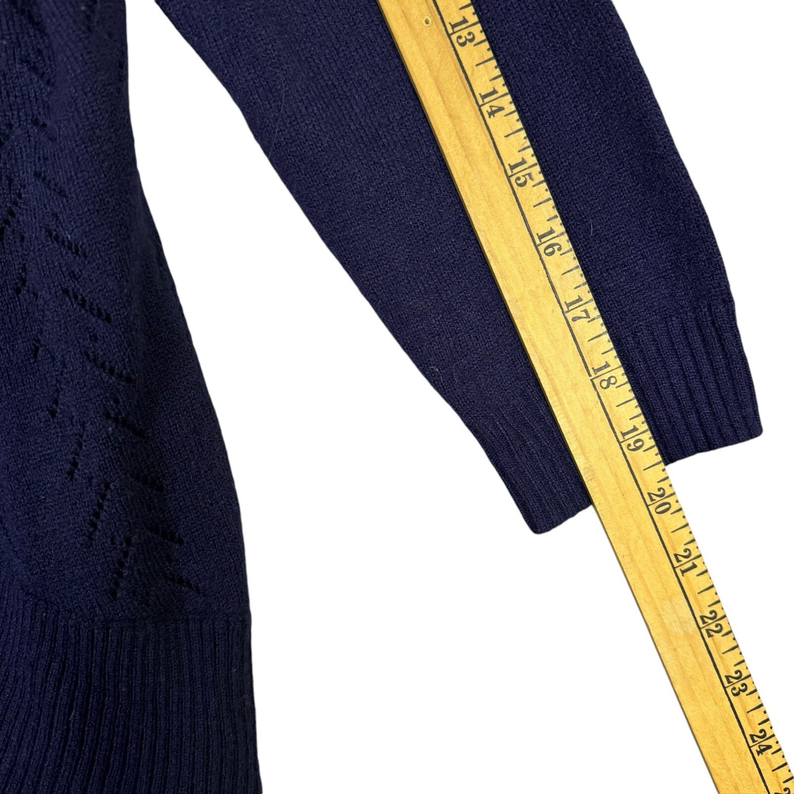 Basic Edition Women's Medium Navy Blue Layered Lo… - image 5