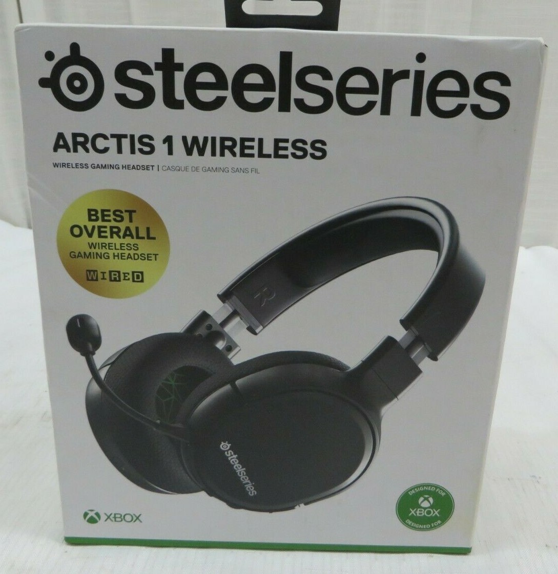 Steelseries Arctis 1 Wireless Gaming Headset For Xbox Black For Sale Online Ebay Steelseries Arctis 1 Wireless Gaming Headset For Xbox Black For Sale Online Ebay