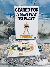 Hasbro Stikfas Alpha Male Military Action Figure Tan Vintage 2002 New/Sealed