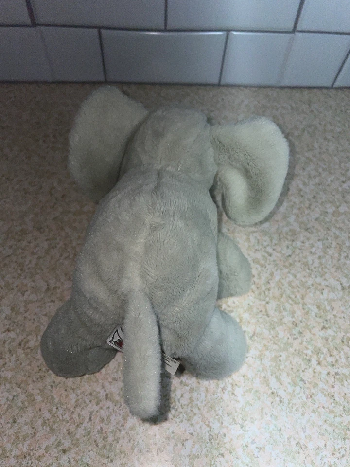 GANZ Velvety Elephant HM167 Stuffed Plush Lovey Animal EUC - Image 4 of 4