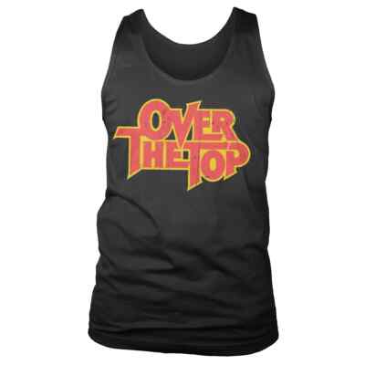 Over The Top 1987 Movie Film Logo Sylvester Stallone Männer Men Tank Top Shirt