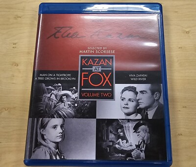 KAZAN AT FOX Volume 2!  Blu-ray -Tree Grows in Brooklyn, Wild River, Viva Zapata