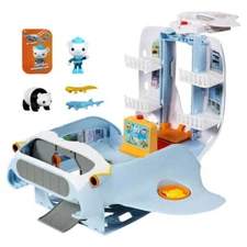 Octonauts Above & Beyond, Octoray 13 inch Transforming Playset 25+ Lights Sounds
