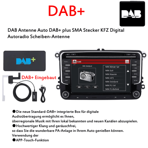 2DIN Autoradio NAVI DVD DAB+ Für VW Golf 5 6 PLUS Touran Passat B6/B7 Tiguan BT - Bild 5 von 15
