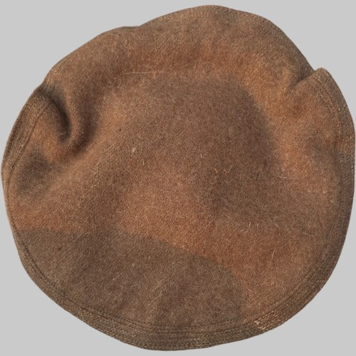 100% wool Pakol hat, chitrali cap, pakul topi, woolen kufi headwear gift for men - Picture 4 of 6