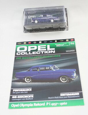 Eaglemoss Opel Collection Modellauto Opel Olympia Rekord PI 1957-1960 (96)