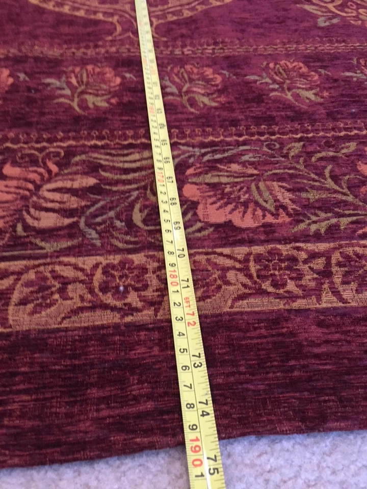 Large French Style Tapestry Wall Hanging Elegant Home Decorating 74" X 55" - Image 3 of 4