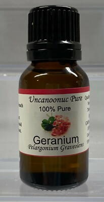 Geranium 100% Pure Essential Oil 15mL Aromatherapy Therapeutic Grade
