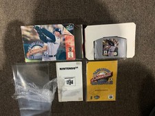 Major League Baseball Ken Griffey Jr Nintendo 64 N64 AUS PAL CIB Rare Aus Title