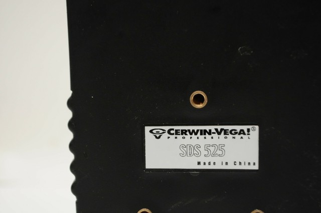 cerwin vega sds 525