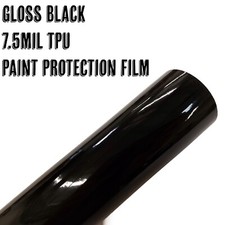 Gloss Black Car Auto Paint Protection Shield 7.5mil Film Tpu Self Healing Ppf Gloss Black Car Auto Paint Protection Shield 7.5mil Film Tpu Self Healing Ppf