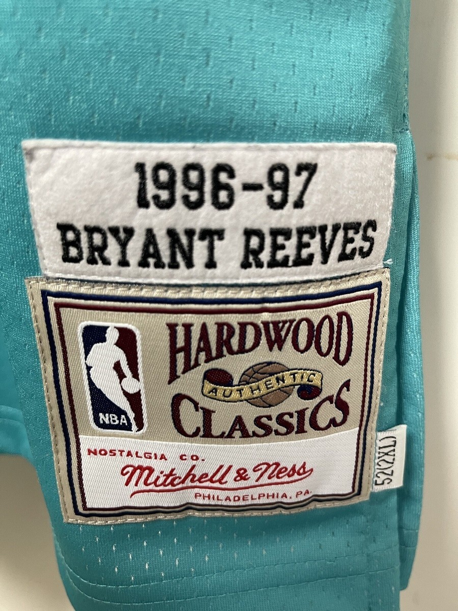 Authentic Mitchell & Ness NBA Vancouver Grizzles Bryant Reeves