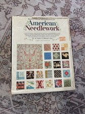 AMERICAN NEEDLEWORK VINTAGE 1963 WOMAN'S DAY BIG BOX OF PATTERNS W/ BOOK