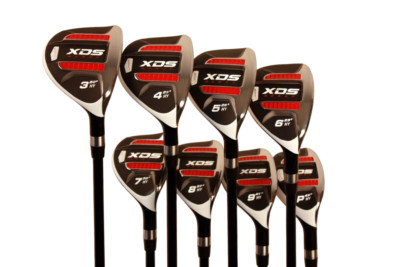 CUSTOM MADE XDS HYBRID GOLF CLUBS 3-PW SET TAYLOR FIT GRAPHITE +2'' OVER STIFF