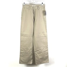 NWT Cherokee Ultimates Youth Khaki Nanotex Adjustable Straight Leg Pant 14 1142