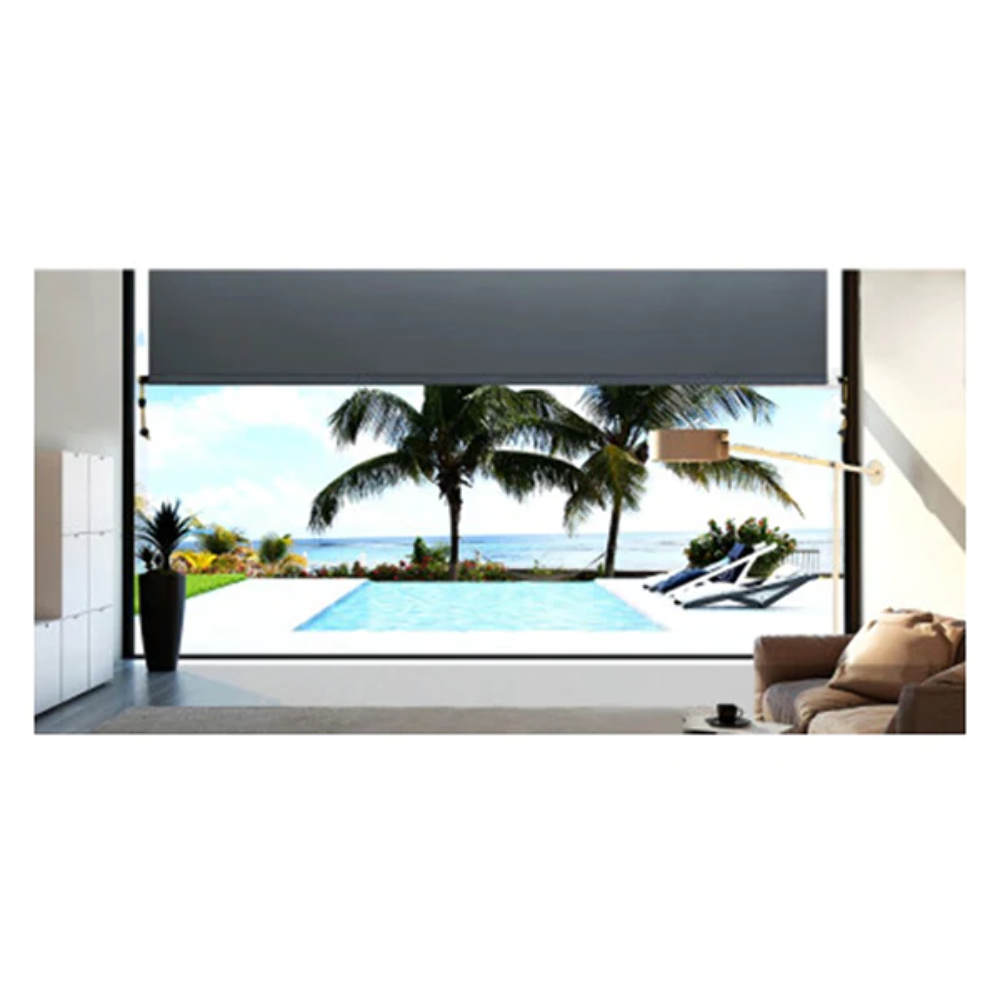 Outdoor Roller Blinds Roll Down Shade Retractable Window 9355720075298