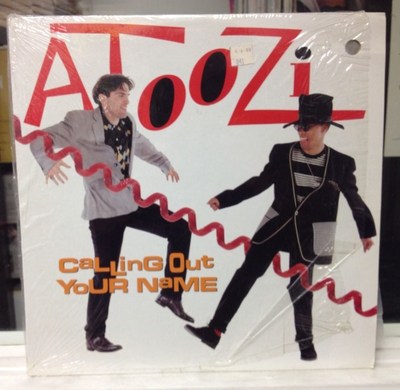 [EDM]~NM 12''~ATOOZI~Calling Out Your Name~[x5 Mixes]~The Rain Is Gone~[1988]~