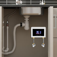 Electric Tankless Hot Water Heater Shower Boiler On Demand Instant LED Display