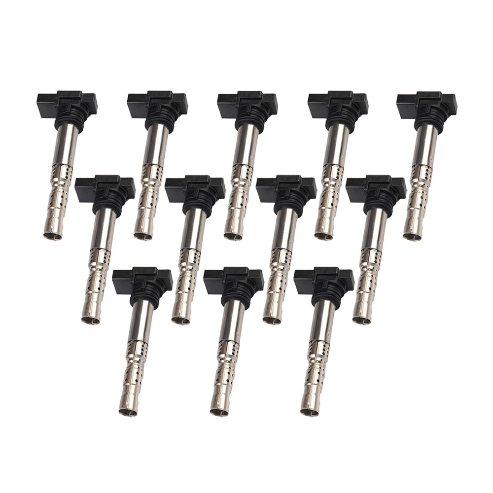 02-12 for Audi, Bentley, Volkswagen 4.0L W8/6.0L W12,UF542 Ignition Coil 12PCS