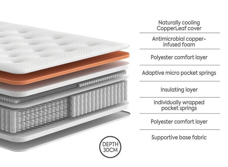 Dreams Team Gold Camborne Combination Mattress Superking (6ft) WAS £