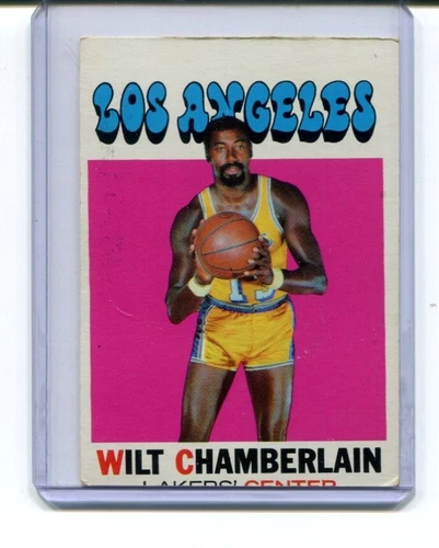 1972 Topps Wilt Chamberlain Los Angeles Lakers #70 VG