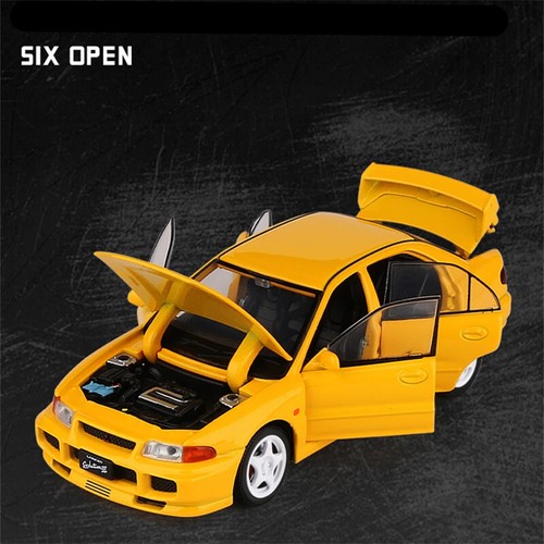1:32 Mitsubishis Lancer Evolution IX 3 Alloy Racing Car Model Diecast Simulation - Picture 8 of 10
