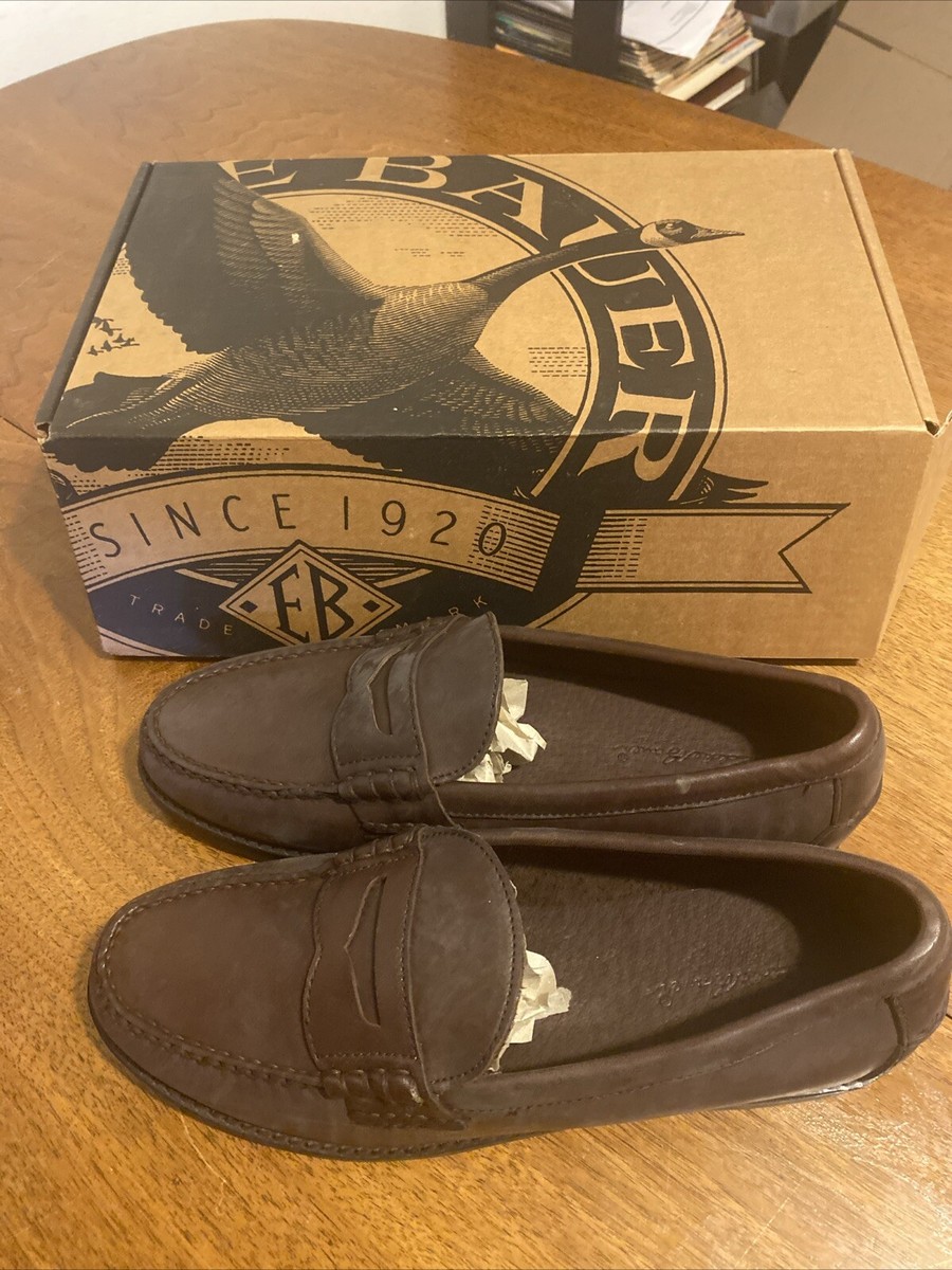 Eddie Bauer Men\'s Dark Brown Leather Oxfords Eddie Bauer Italy Oxfords Dress Shoes Mens Size 8.5 Burgundy  main image 4